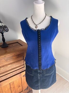 Eugenia Blue Corset Top 💙